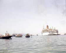 صورة لميناء  التواهي في الخمسينات من القرن الماضي
